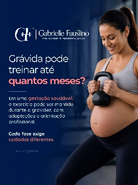 Grávida pode treinar até quantos meses? Gestante com kettlebell